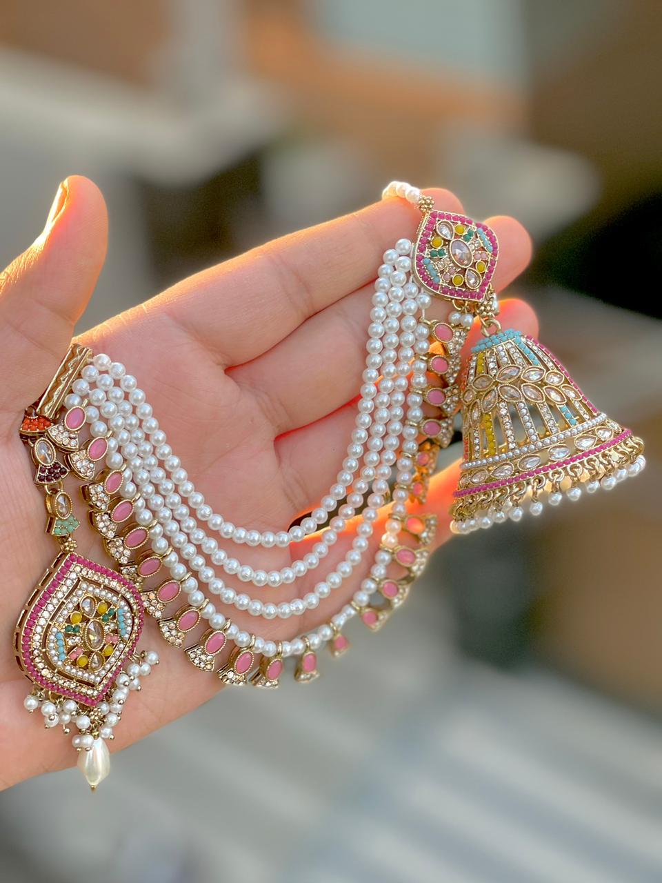 Bahubali Jhumka And Tikka